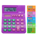 8 dígitos Calculadora de desktop pequena para estudantes / crianças com quarto grande para o número de classe (LC289B)